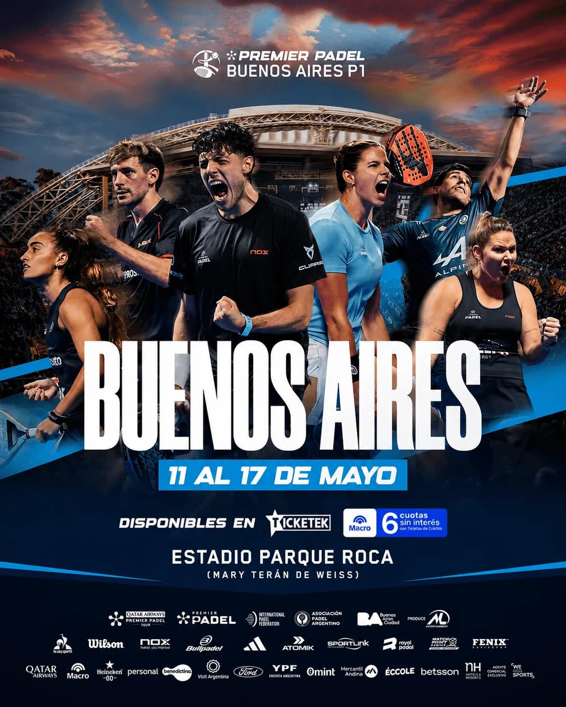 Official poster for Buenos Aires P1 2026