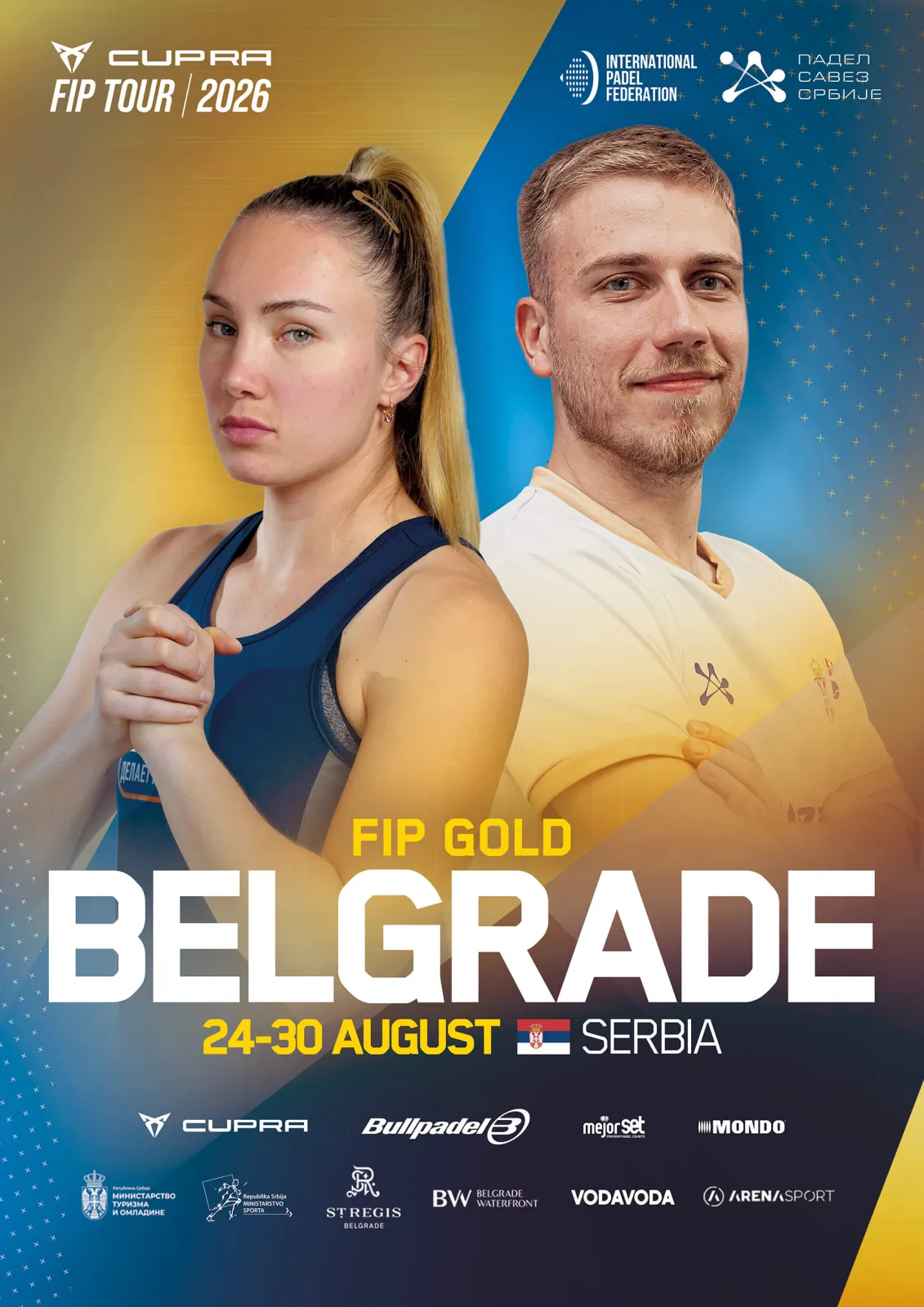 Official poster for FIP Gold Belgrade