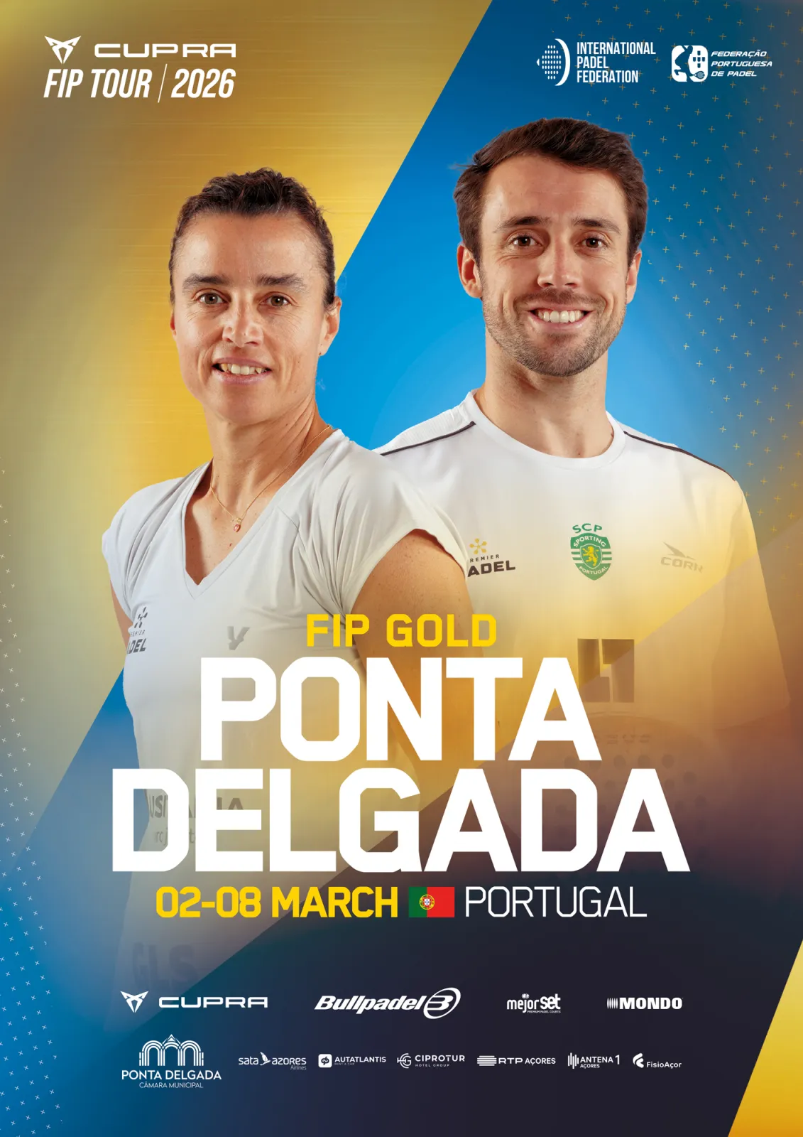 Official poster for FIP Gold Ponta Delgada