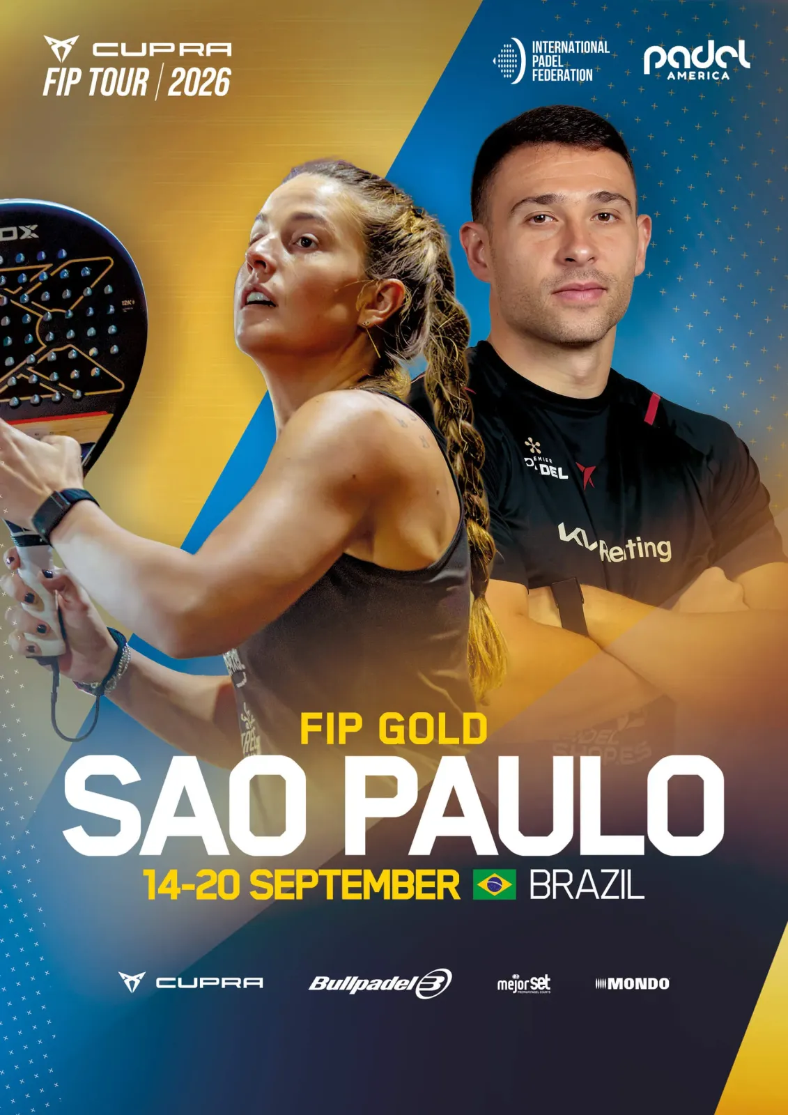 Official poster for FIP Gold Sao Paulo