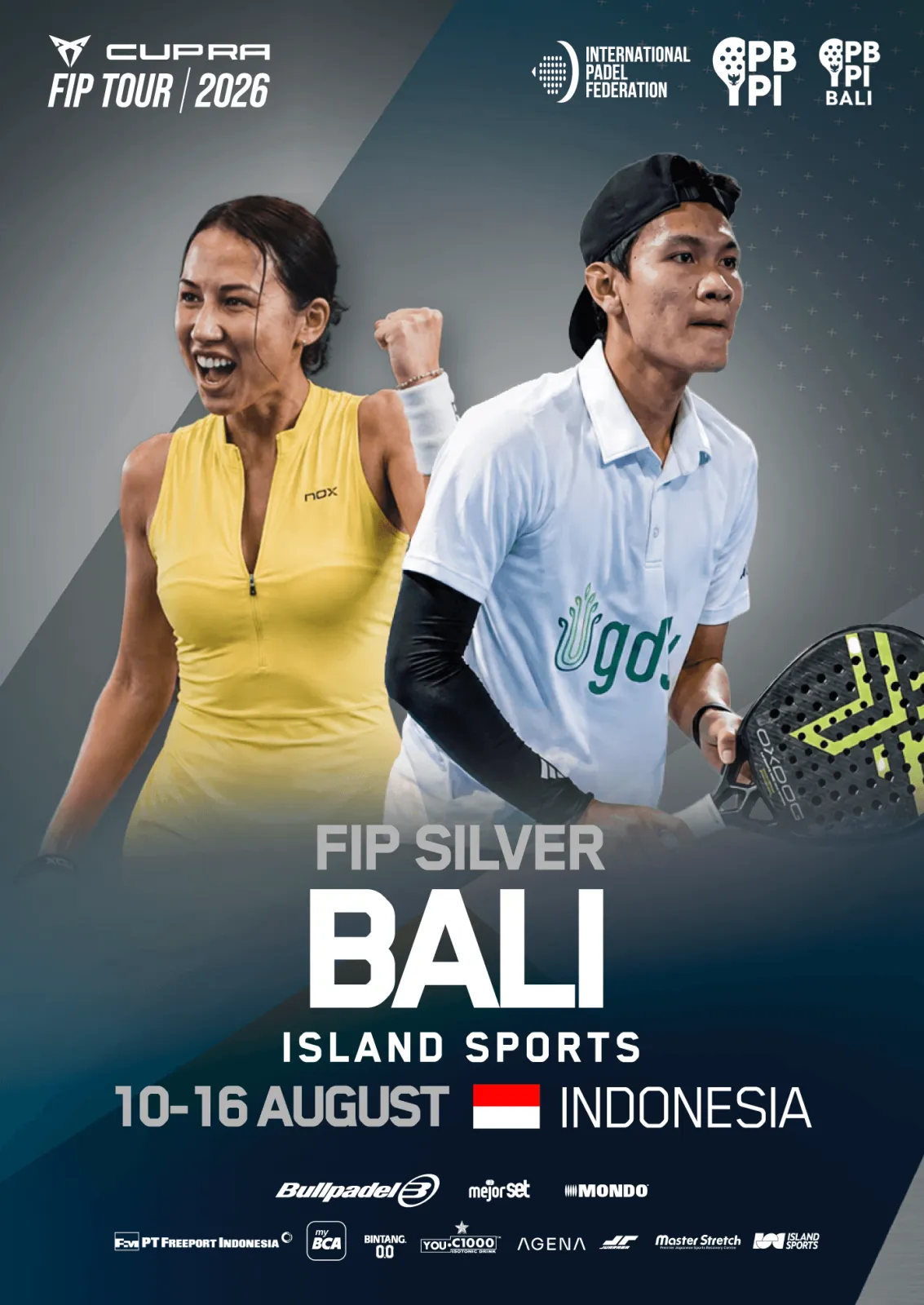 Official poster for FIP Silver Bali Island Sports
