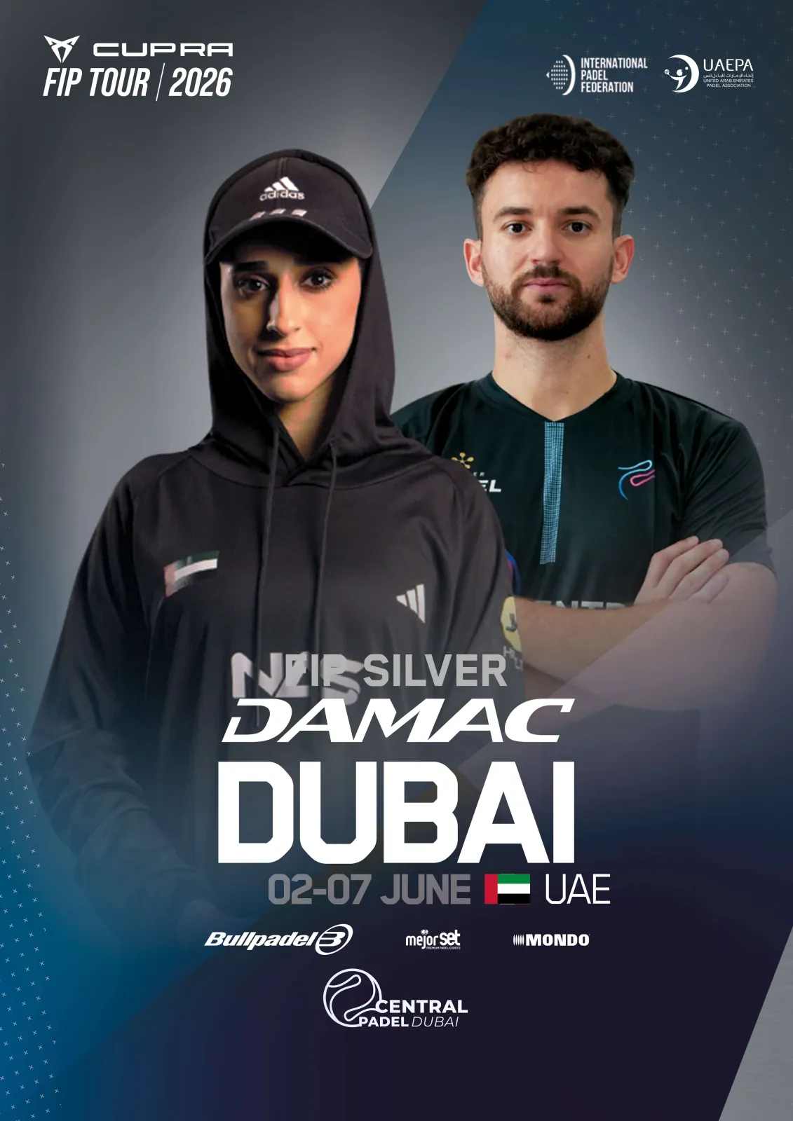 Official poster for FIP Silver Damac Dubai