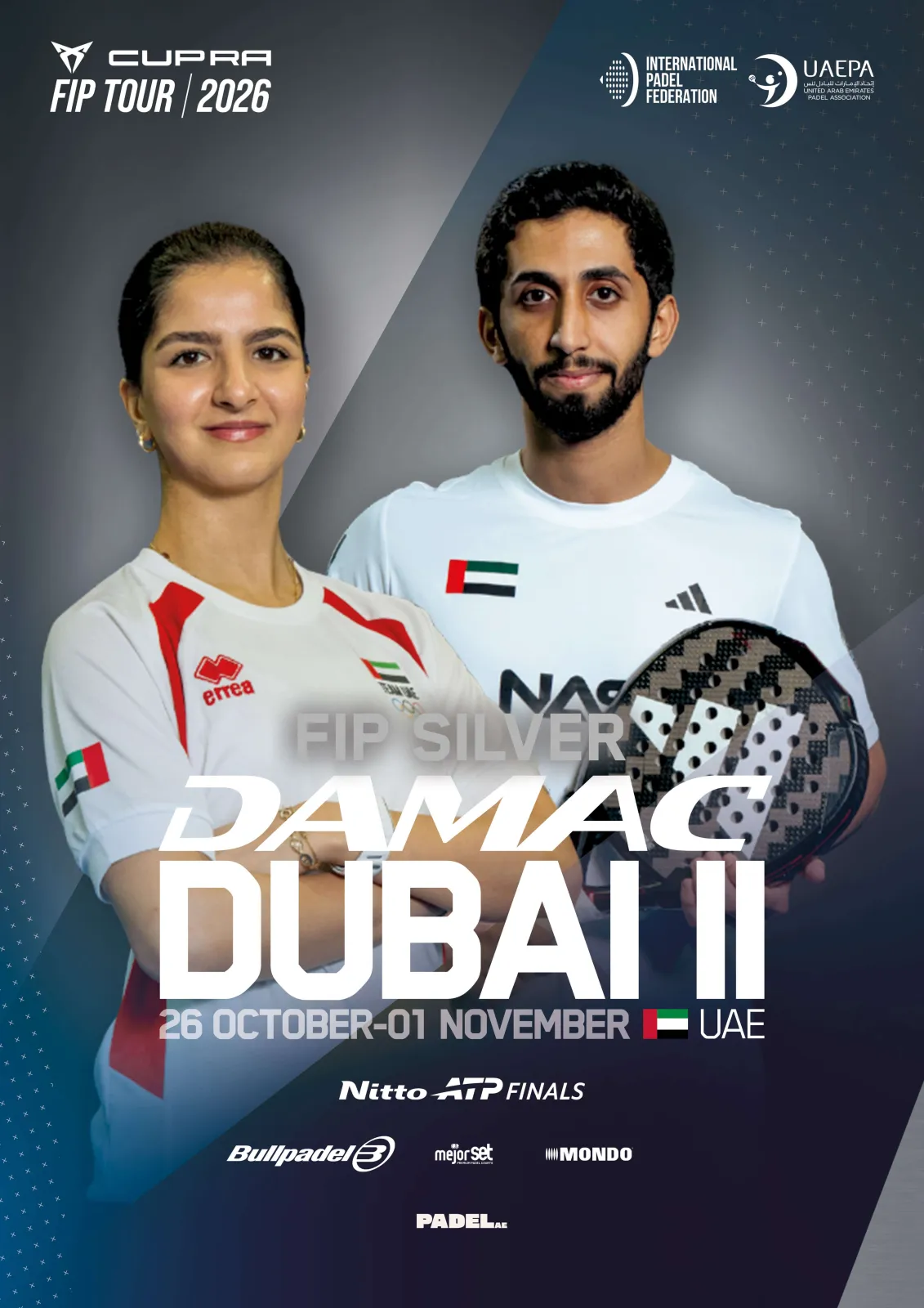 Official poster for FIP Silver Damac Dubai II