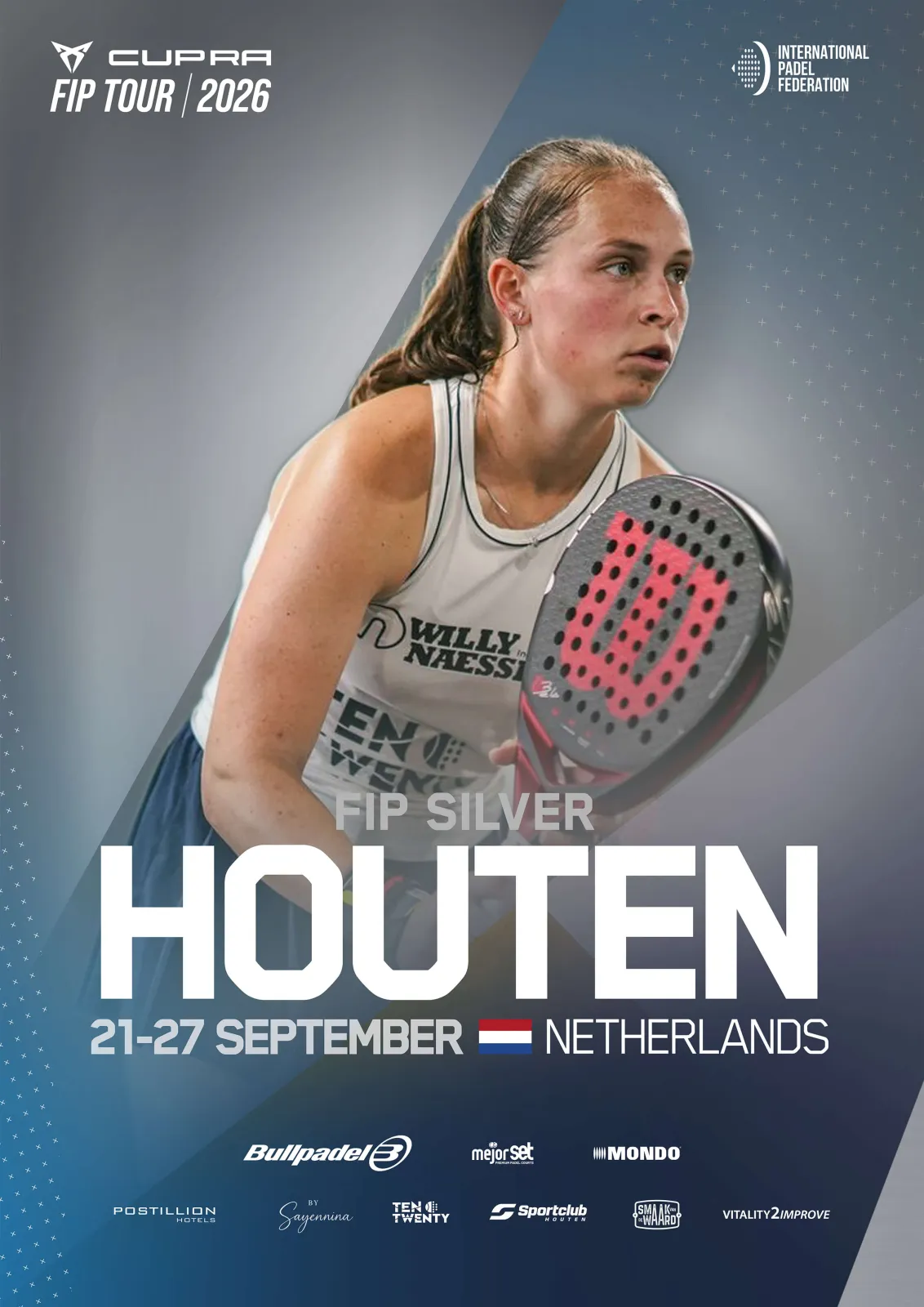 Official poster for FIP Silver Houten