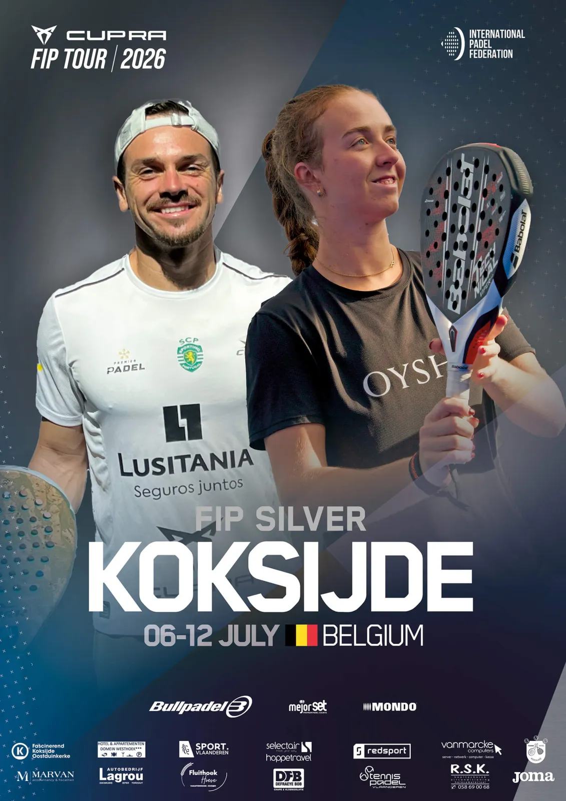 Official poster for FIP Silver Koksijde