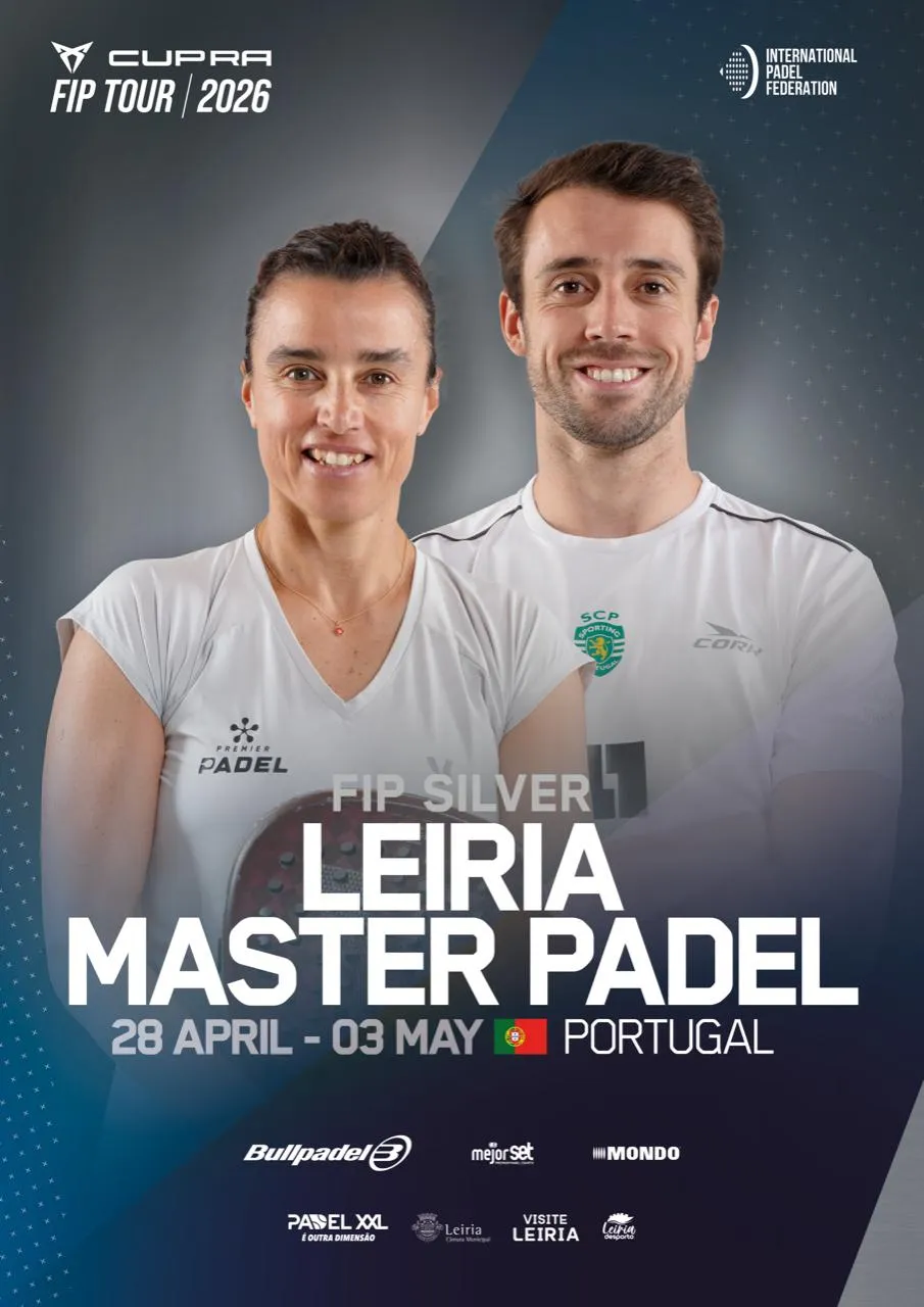 Official poster for FIP Silver Leiria Master Padel