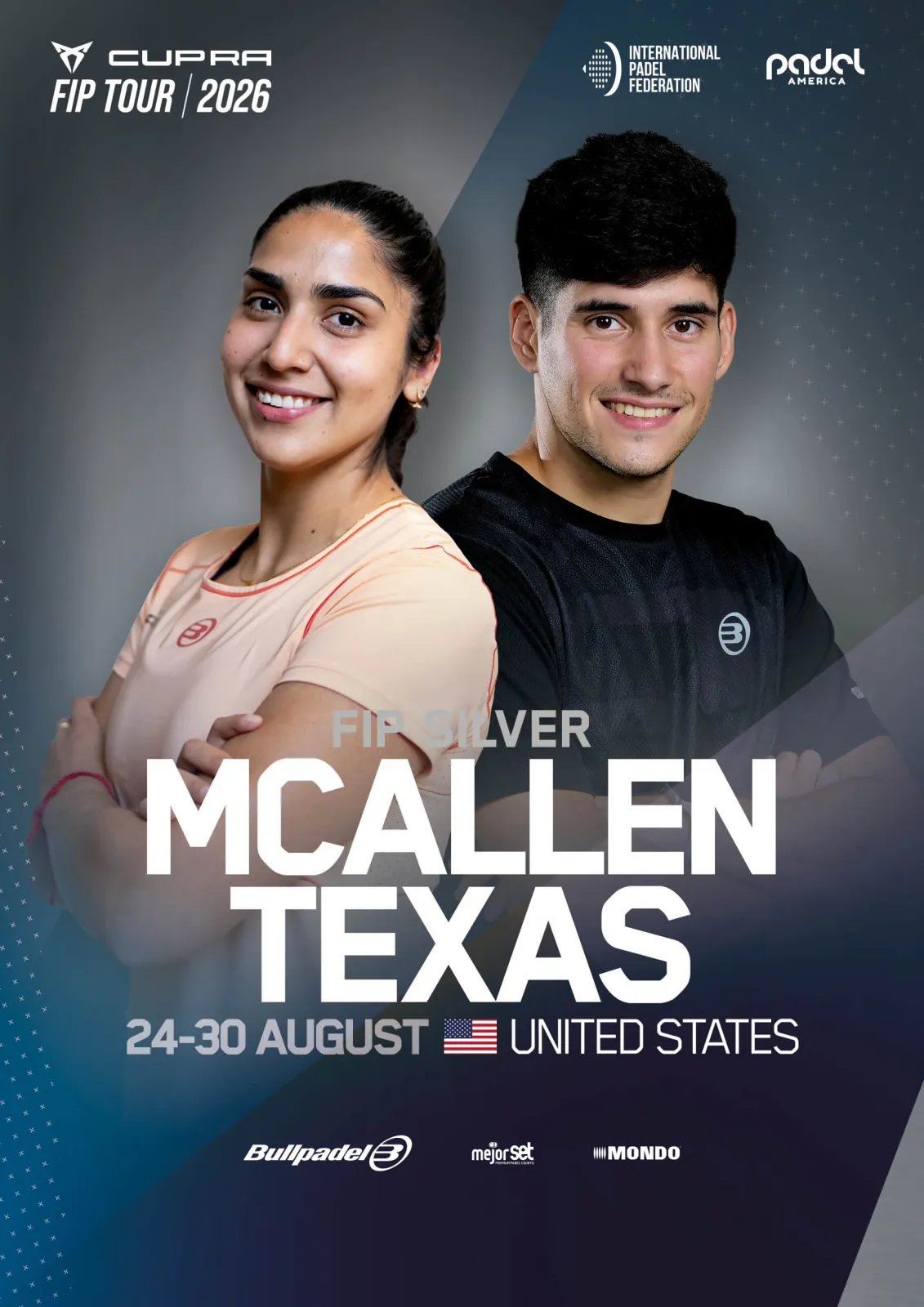 Official poster for FIP Silver Mc Allen Texas