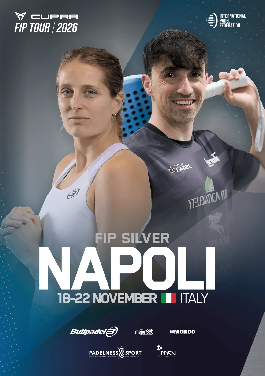 Official poster for FIP Silver Mcv Padelness