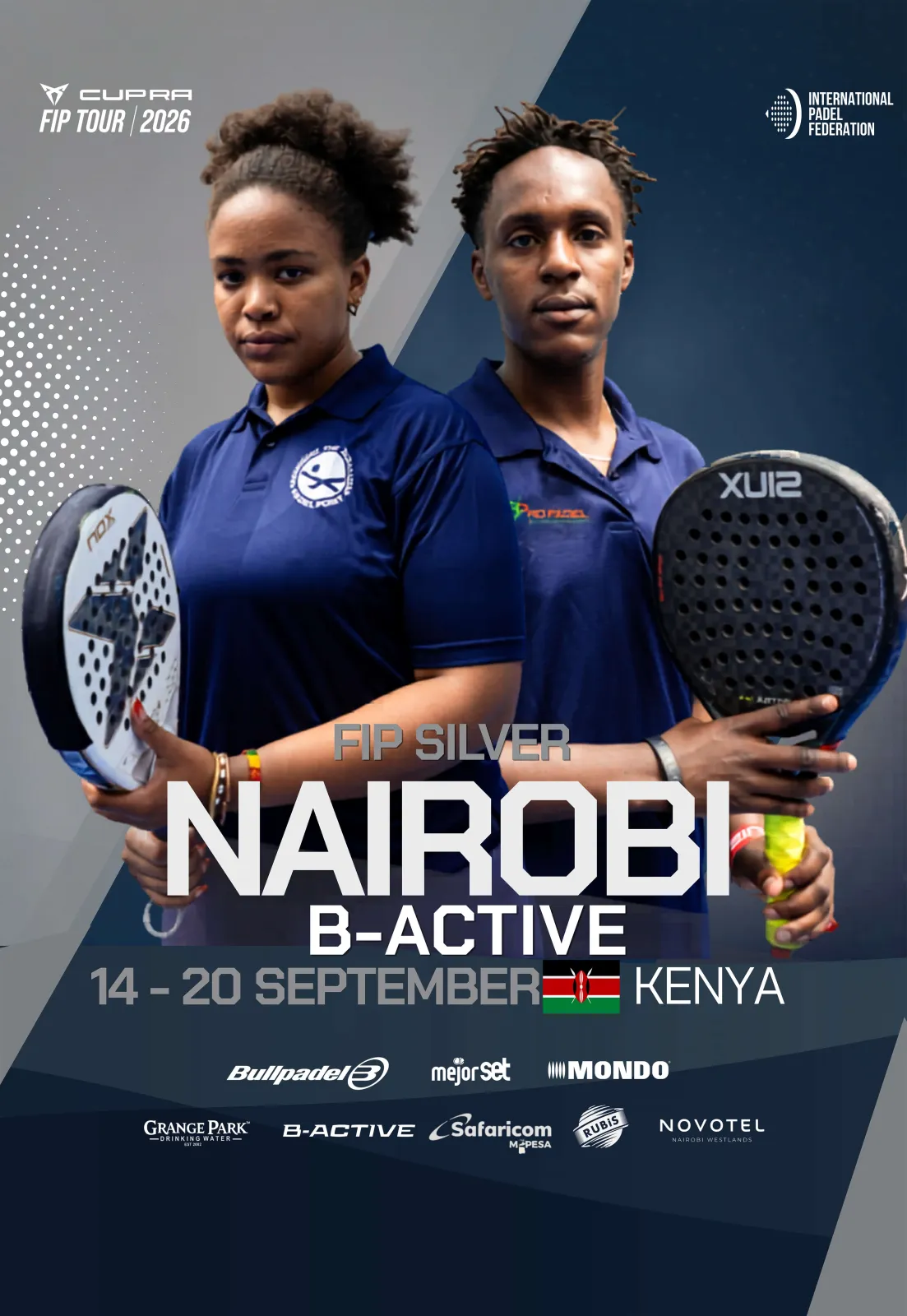 Official poster for FIP Silver Nairobi B-active