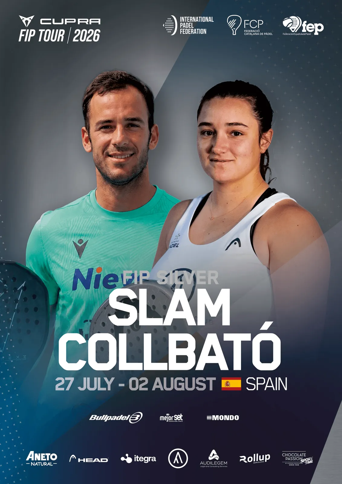 Official poster for FIP Silver Slam Collbató