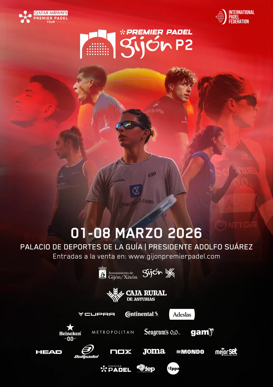 Official poster for Gijón P2 2026