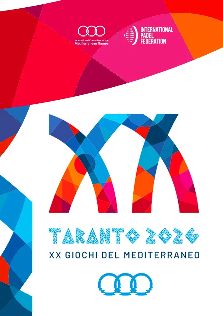 Official poster for Mediterranean Games 2026