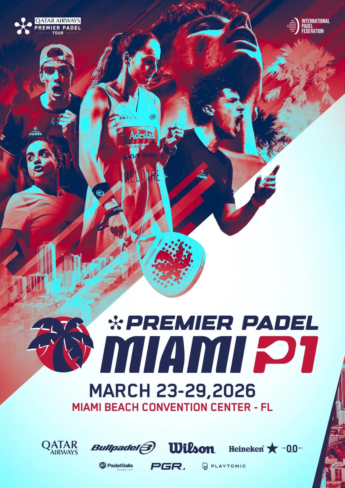 Official poster for Miami P1 2026