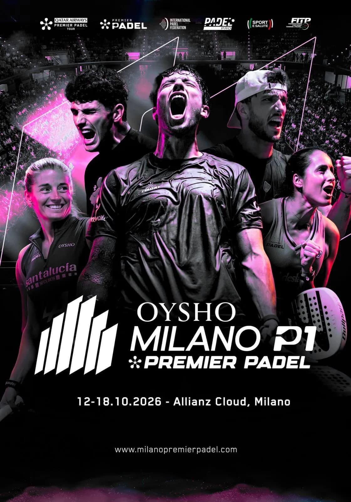 Official poster for Milano P1 2026